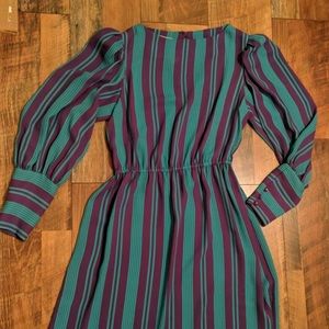 Vintage Striped Dress